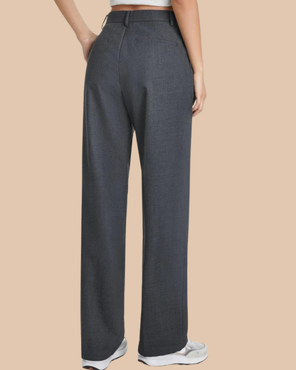 Slate Wide-Leg Pants