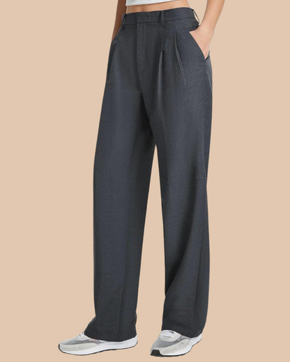 Slate Wide-Leg Pants