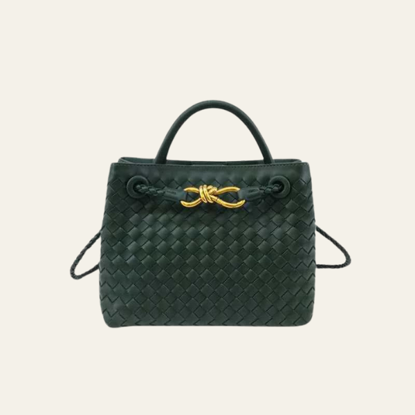 Avery Vegan Leather Woven Bag